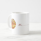 Mug C'est l'heure de la pizza (Devant gauche)