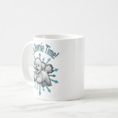 Mug C'est l'heure de Zoomie Bichon Frise (Devant gauche)