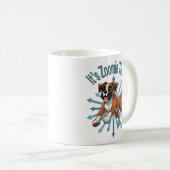 Mug C'est l'heure de Zoomie Boxer (Devant droit)