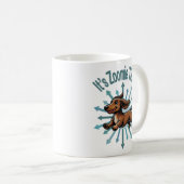 Mug C'est l'heure de Zoomie Dachshund (Devant droit)