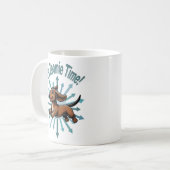 Mug C'est l'heure de Zoomie Dachshund (Devant gauche)