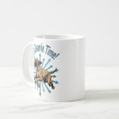 Mug C'est l'heure de Zoomie Great Dane (Devant gauche)