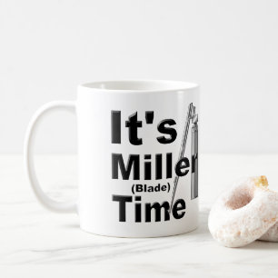 Mug C'est l'heure des lames de Miller  Drôle, nouveaut