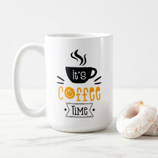 Mug C'est l'heure du café,