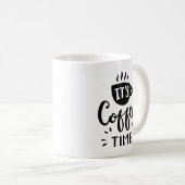 Mug C'est l'heure du café (Devant droit)