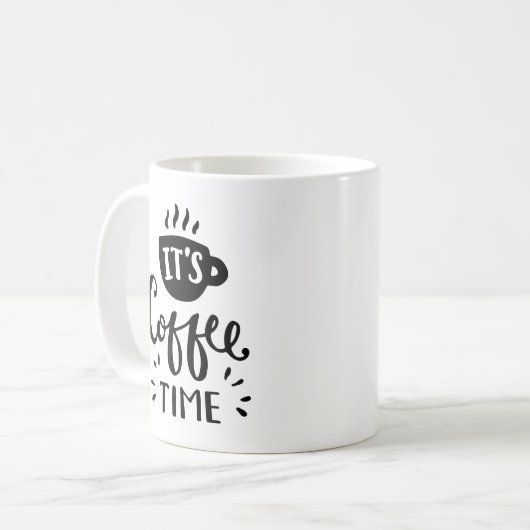 Mug C'est l'heure du café (Devant gauche)