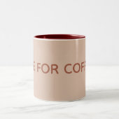 Mug "C'est l'heure du café" (Centre)