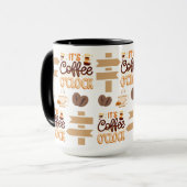 Mug c'est l'heure du café (Devant gauche)