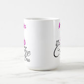 Mug C'est l'heure du café, design rose (Centre)