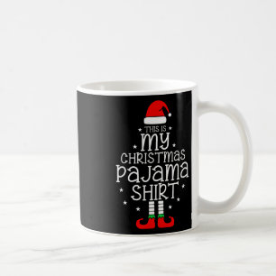 Mug C'est ma chemise de pyjama de Noël - Arbre de Noël