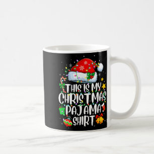 Mug C'est ma chemise de pyjama de Noël drôle de Xmas P