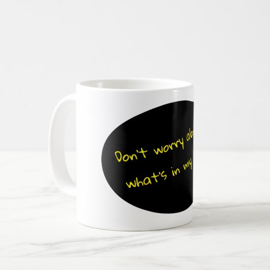 Mug C'est ma coupe (Devant gauche)