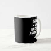 Mug C'est ma fille Karate Papa Karate Père (Devant droit)