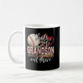 Mug C'est ma grand-mère de baseball là-bas (Gauche)