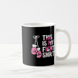 Mug C'Est Ma Lutte Contre Le Cancer Du Sein Boîte À Cr