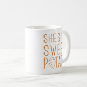 Mug C'est ma patate douce (Devant droit)