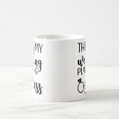 Mug C'est ma planification de mariage, future mariée d (Centre)