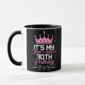 Mug C'est ma soeur jumelle 30e fête d'anniversaire 30  (Gauche)