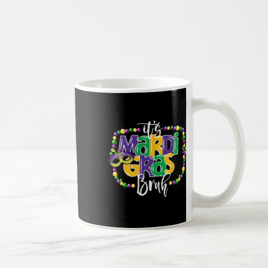 Mug C'est Mardi Gras Bruh Amusants Ados Garçons Mardi (Droite)