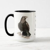 Mug C'est marrant, du café, où est le gâteau ? Ravens (Gauche)