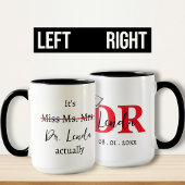 Mug C'est Mlle Mme Mme Dr. Dr.