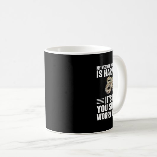 Mug C'Est Moi Que Vous Devriez Vous Inquiéter - Wester (Devant droit)