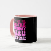 Mug C'est moi Salut Je suis la fille d'anniversaire C' (Devant gauche)
