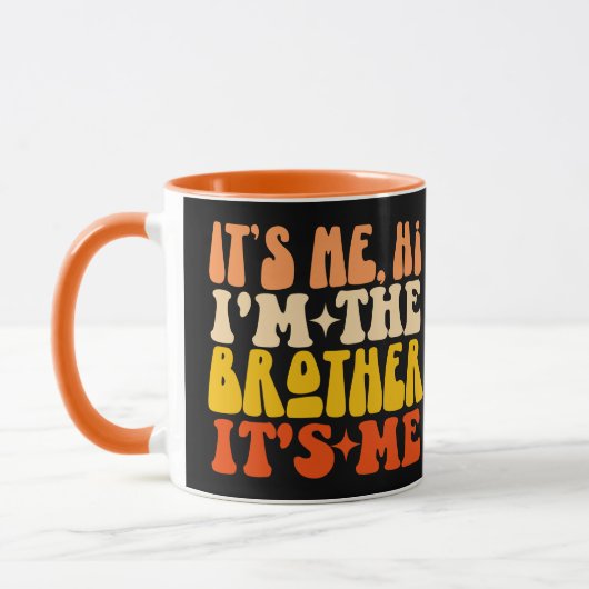 Mug C'est moi Salut Je suis le frère C'est moi Super F (Gauche)