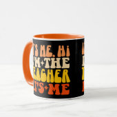 Mug C'est moi Salut Je suis l'enseignant C'est moi de (Devant gauche)