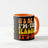 Mug C'est moi Salut Je suis l'enseignant C'est moi de (Devant droit)