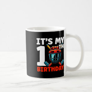 Mug C'est mon 10e anniversaire Joueur de hockey 10 ans
