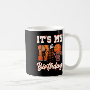 Mug C'est mon 17e anniversaire Thème de soirée squelet