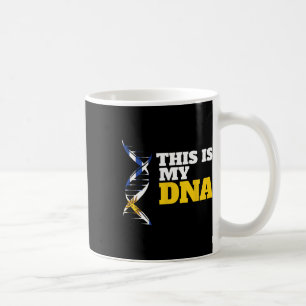 Mug C'est Mon Adn Fier Ukrainien Patriotique Drapeau U