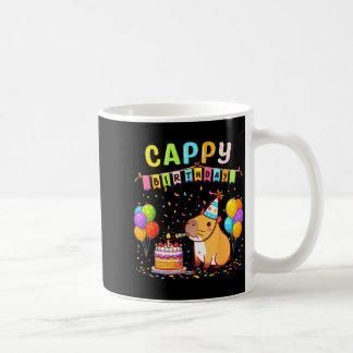 Mug C'est mon anniversaire filles Amoureux de capybara