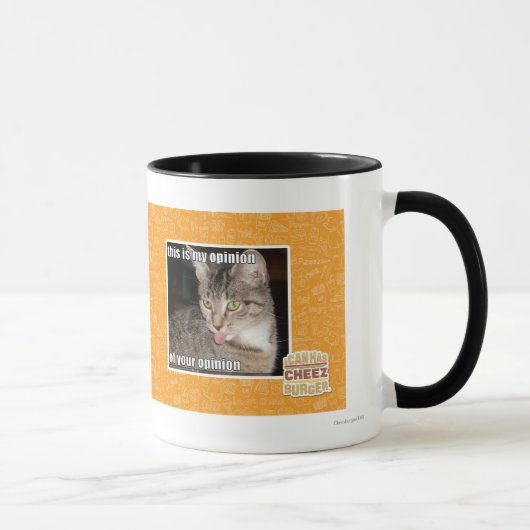 Mug c'est mon avis (Droite)
