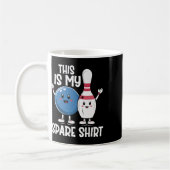 Mug C'Est Mon Chemise De Secours Bowling Ll Et Bowling (Gauche)