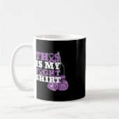 Mug C'est mon combat Alzheimer Fighter Support fort (Gauche)