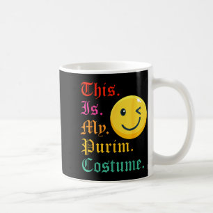 Mug C'est mon costume de Pourim drôle juif 