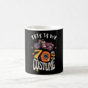 Mug C'est mon costume des années 70 effet Grunge