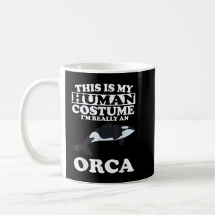 Mug C'est mon costume humain I_m Vraiment une baleine