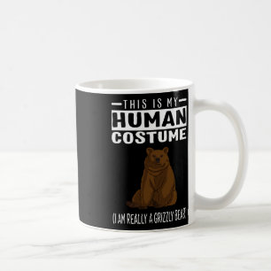 Mug C'est mon costume humain Je suis vraiment un ours
