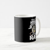 Mug C'est mon costume humain Je suis vraiment un rat (Devant droit)