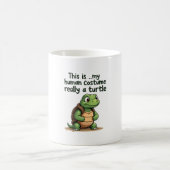 Mug C'est mon costume humain Je suis vraiment un T-Shi (Centre)