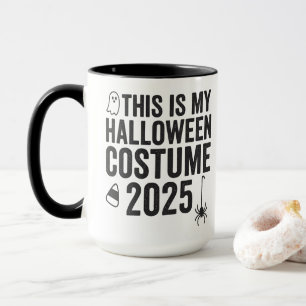 Mug C'est mon déguisement d'Halloween 2025