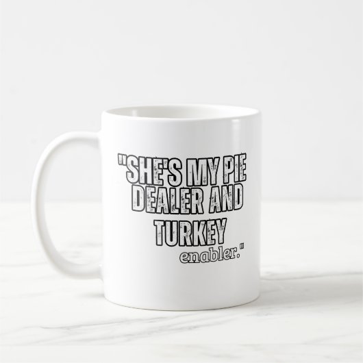 Mug C'est mon distributeur de tartes (Gauche)