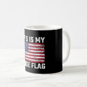 Mug C'Est Mon Drapeau De Fierté USA (Devant droit)