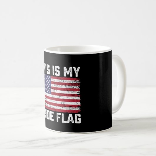 Mug C'Est Mon Drapeau De Fierté USA (Devant droit)