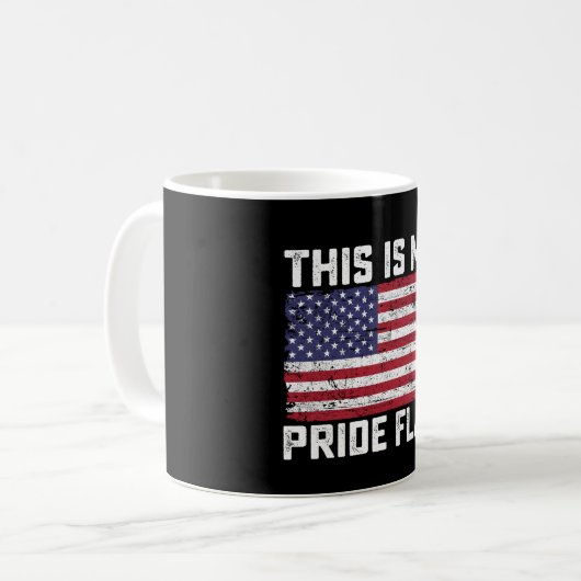 Mug C'Est Mon Drapeau De Fierté USA (Devant gauche)