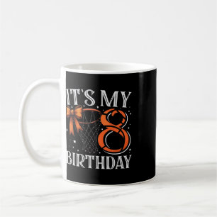 Mug C'est mon huit 8 anniversaire Sketll fille fête d'