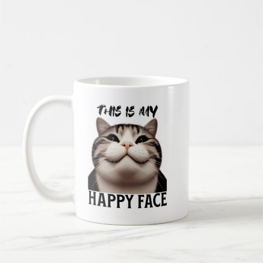Mug C'est mon joyeux visage (Gauche)